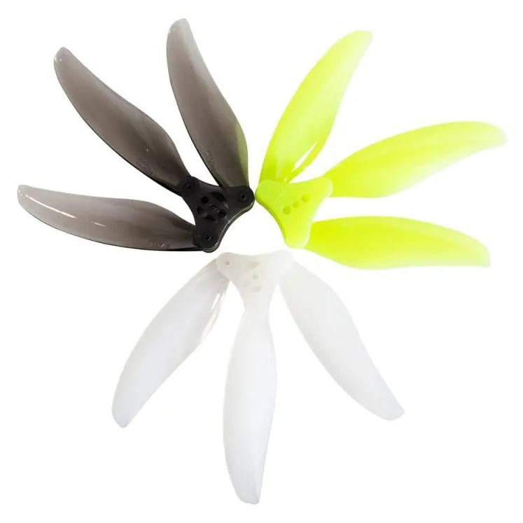 Gemfan Floppy Proppy F4019 3-Blade Propeller (Set of 4 — 2CW+2CCW)