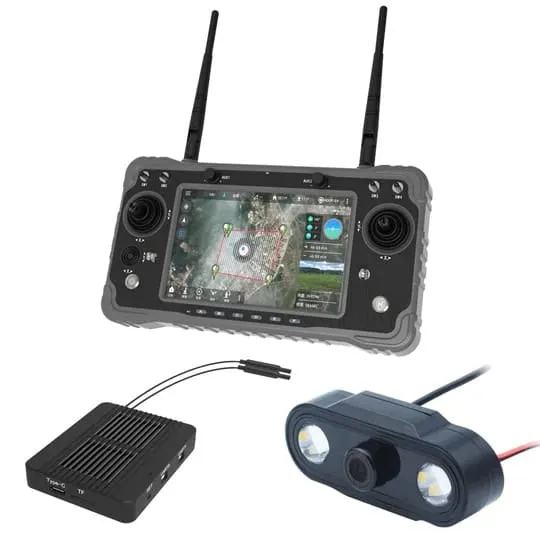 Skydroid H16 Pro 16-Channel Android Remote Controller — Package: Remote, Receiver & Camera
