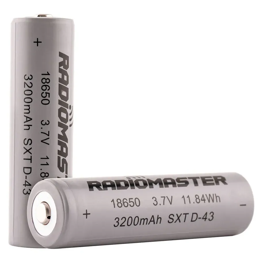 RadioMaster 18650 3200mAh 3.7V Li-Ion Battery (2pcs)