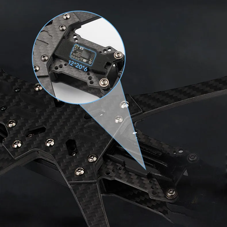 DeepSpace SEEKER5 FPV Frame for DJI O4 PRO