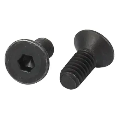 M2/M2.5/M3 Black Countersunk Hex Socket Screws (Pack of 10)