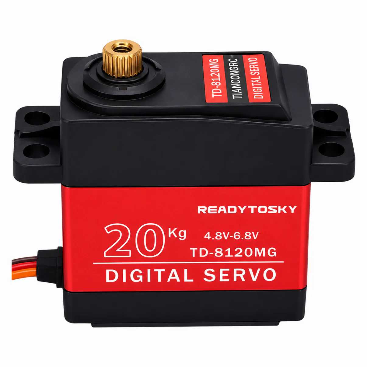 20KG Digital Servo with Aluminum Metal Gears (180°)