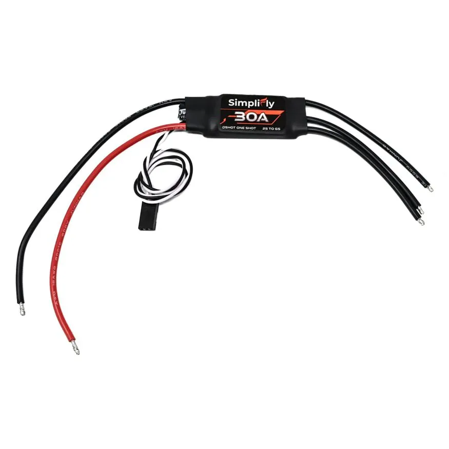 Simplifly 30A 2S-6S Brushless ESC (OneShot125, DShot)