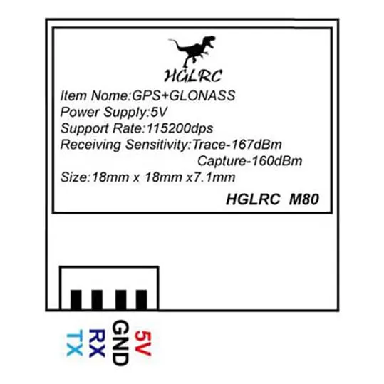 HGLRC M80 GPS Module