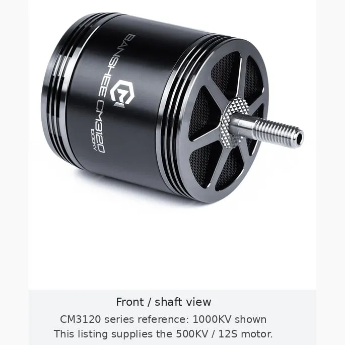 MAD CM3120 Banshee 500KV 12S FPV Drone Motor