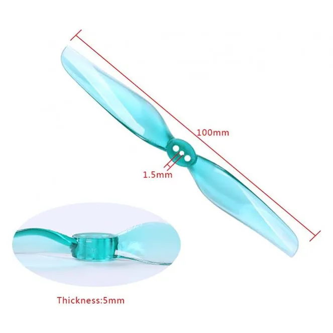 iFlight Nazgul T4030 Propellers (CW/CCW) (Blue) (Pack of 4 — 2CW+2CCW)