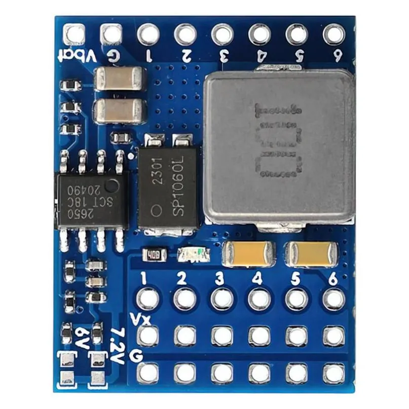 Matek SVPDB-8S Servo PDB with BEC (5.5–36V to 5–8.2V)