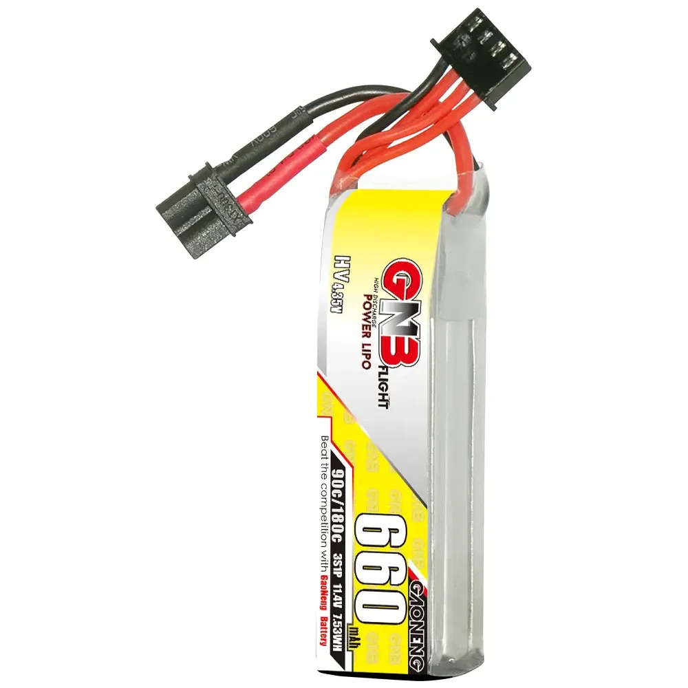 Gaoneng GNB 3S 11.4V 660mAh 90C LiHV Battery (XT30)