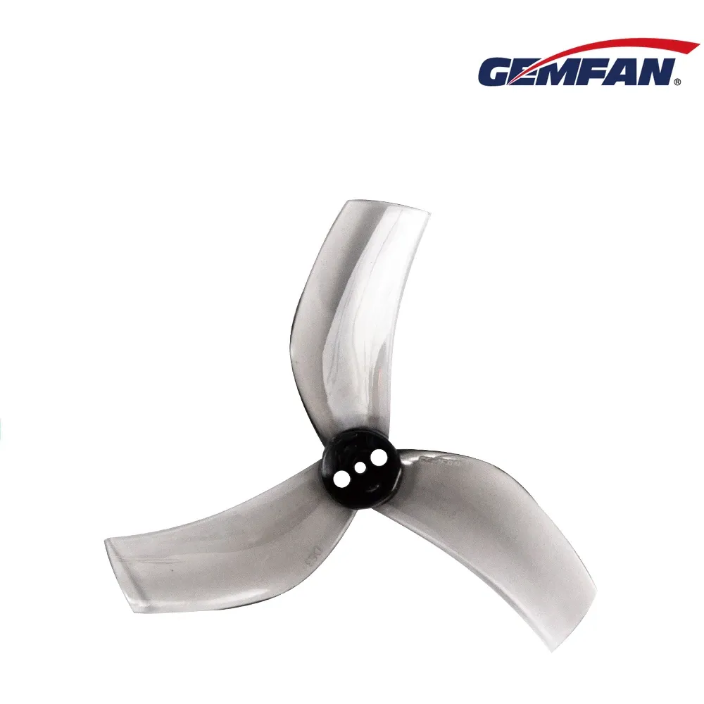 Gemfan D63 Ducted PC 3-Blade Propeller — Clear Grey (4 Pairs — 4CW+4CCW)