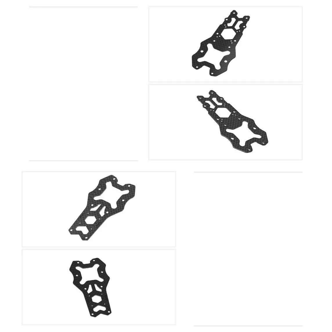 SpeedyBee Master 5 V2 Frame Spare Parts — Part: Top Front Plate