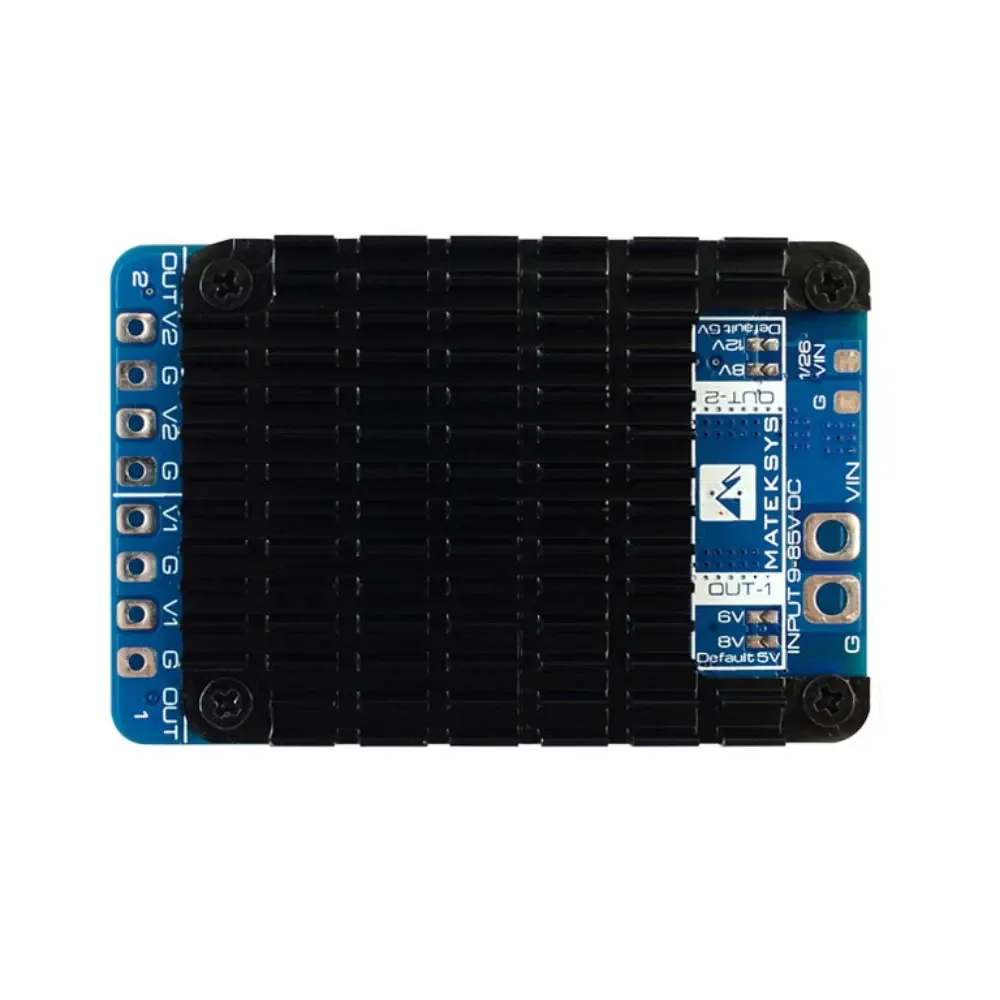 Matek PM20S-2 Power Module (3–20S, 2× BEC)