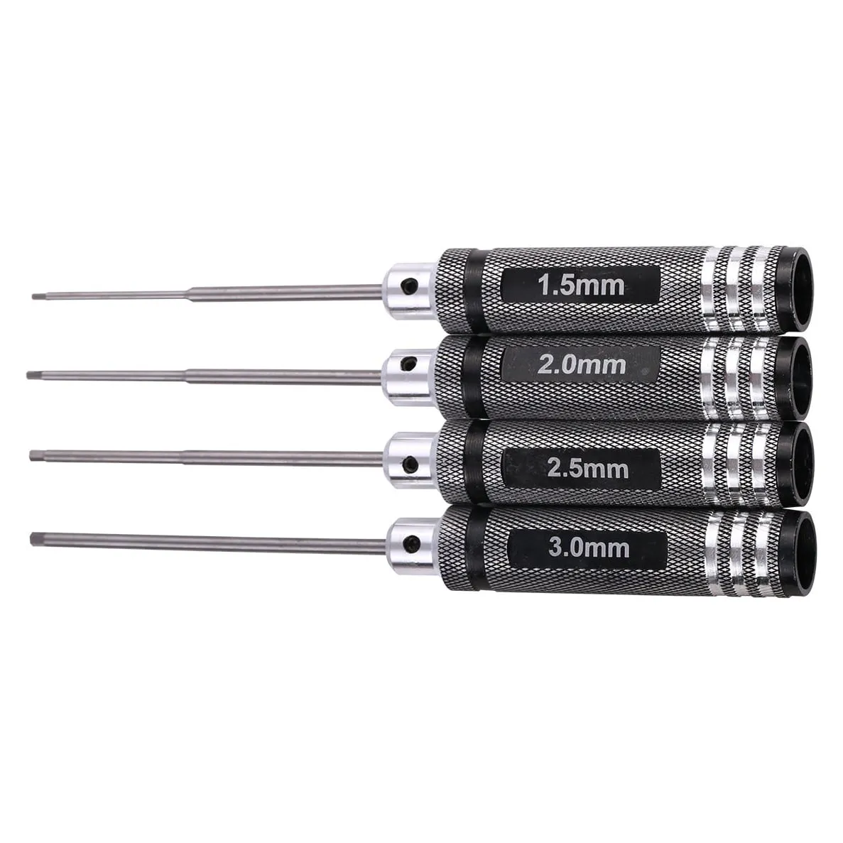 Mayatech 1.5/2.0/2.5/3.0mm White Steel Hex Screwdriver Tool Kit