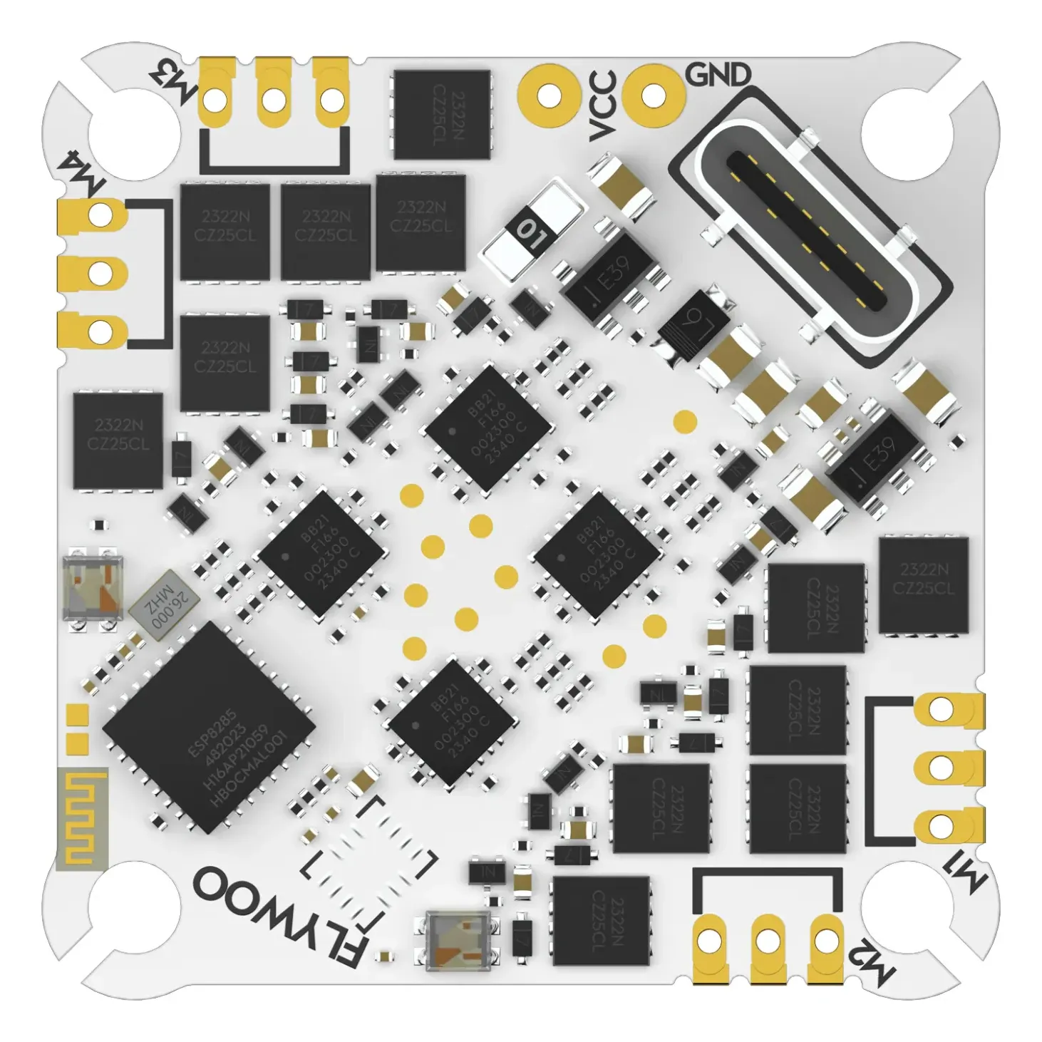 GOKU F405 HD 1-2S 12A AIO ELRS V2 Whoop Board