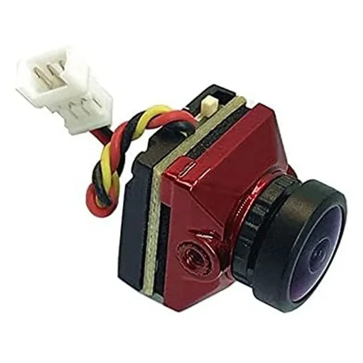 JINJIEAN B14 Nano 1200TVL Analog FPV Camera, 14mm — Color: Red