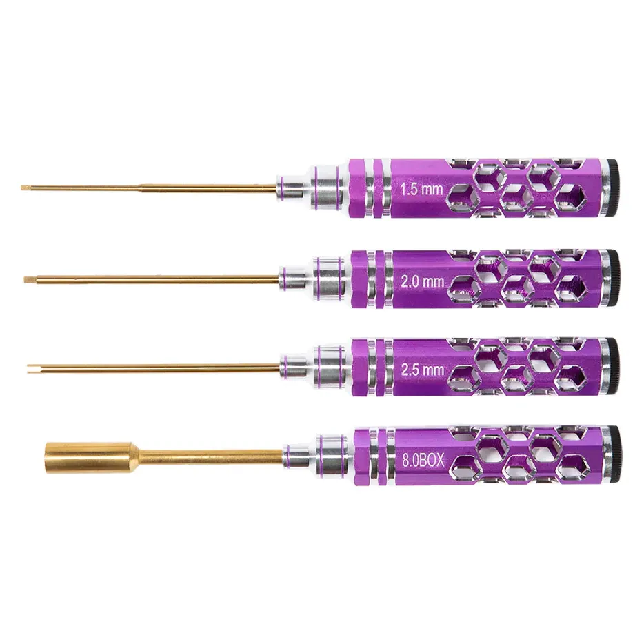 Hex Screwdriver Aluminum Alloy Hollow Tool Kit