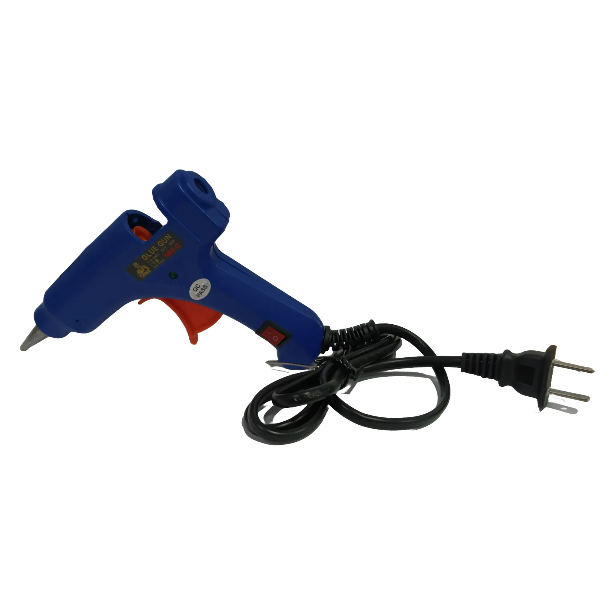 MM-G 20W Hot Melt Glue Gun with On/Off Switch, Blue