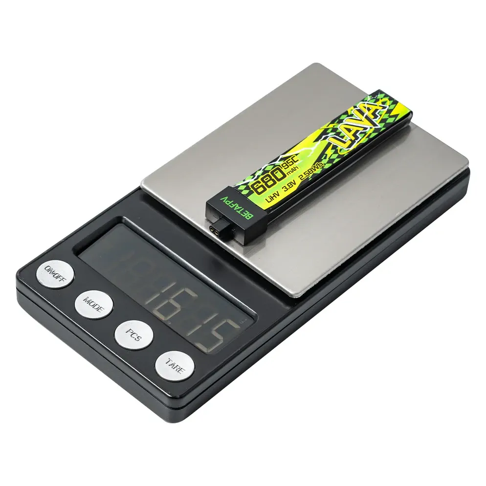 BetaFPV Lava II 1S 680mAh 30C BT2.0 Battery — Quantity: 1PC