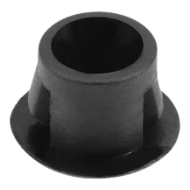 Naide Black Rubber Hole Button Plug