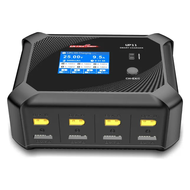 Ultra Power UP11 AC 240W DC 600W Quad-Channel Charger