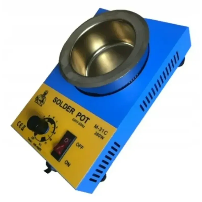 M-31C Temperature Controlled Solder Pot 80mm 280W