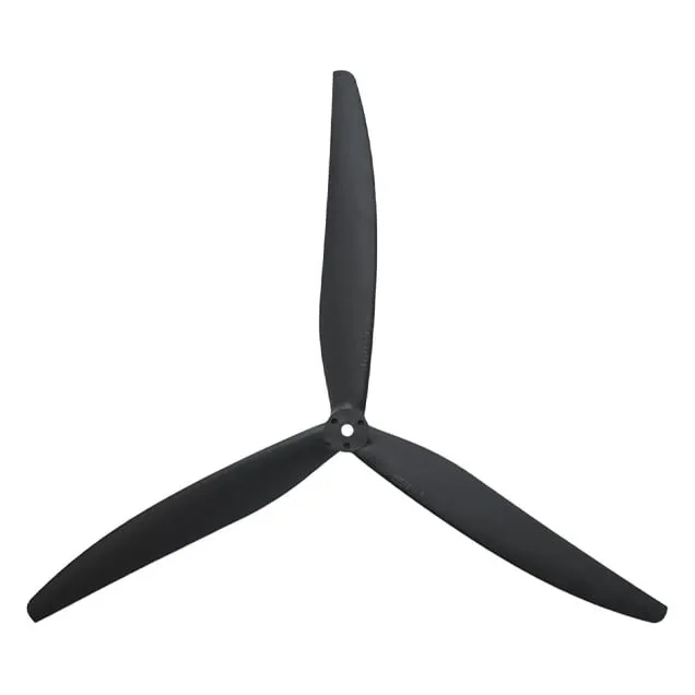 Gemfan 1312 3-Blade Glass Fiber Nylon Propeller CW/CCW Pair (Black)