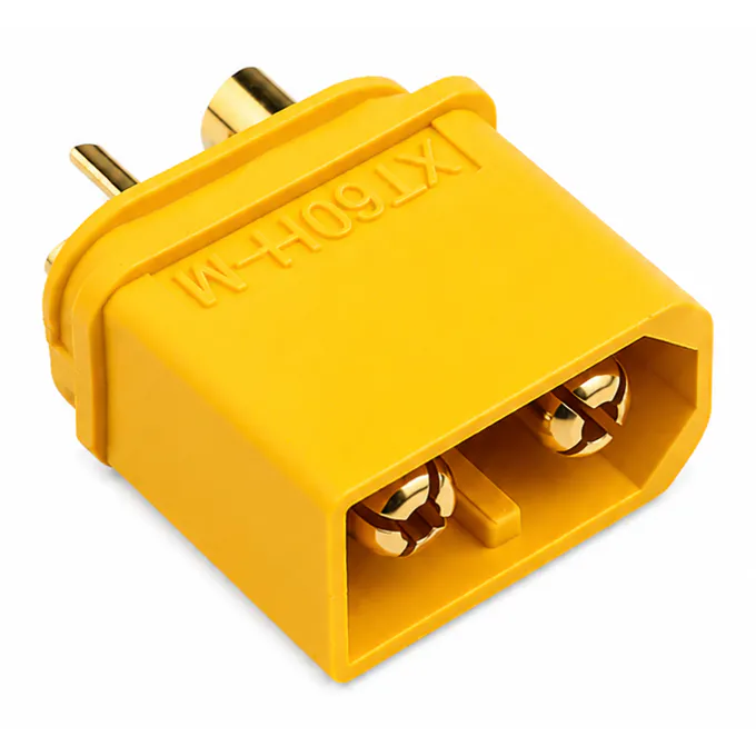 Amass XT60H-M Connector (Grey/Yellow)