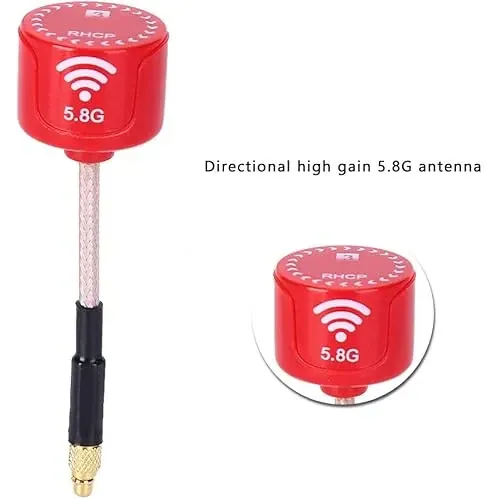 Lollipop3 5.8GHz 3dBi RHCP FPV Antenna (Straight MMCX)