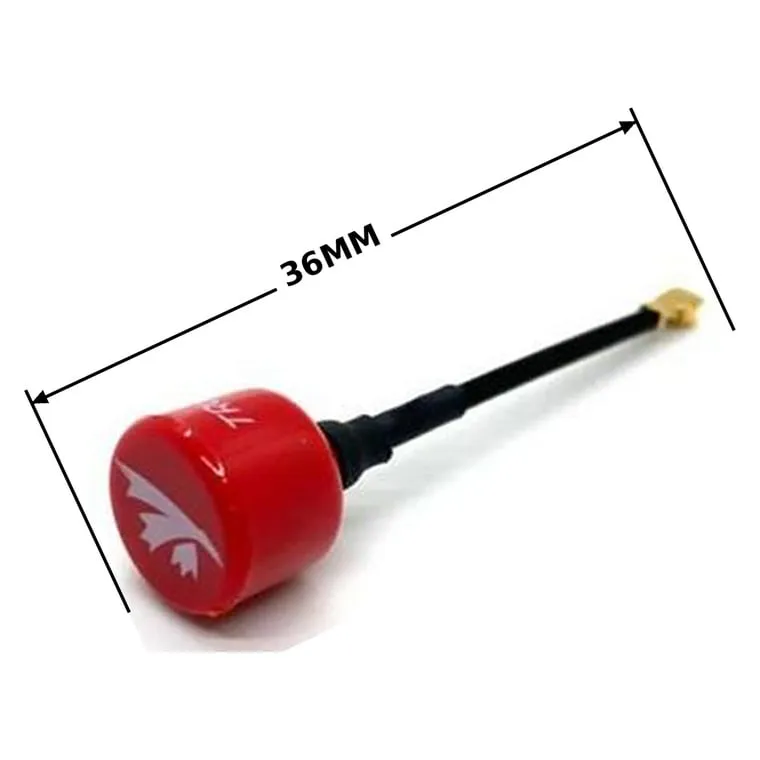TrueRC Singularity 5.8 U.FL Short Antenna (36mm) — Polarization: RHCP