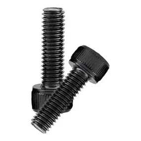 M3 Black 304 Stainless Steel Round Head Hex Socket Screws (Pack of 10)