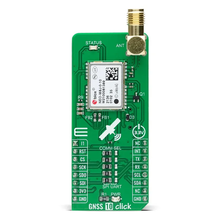 MIKROE GNSS 10 Click NEO-M8J Receiver