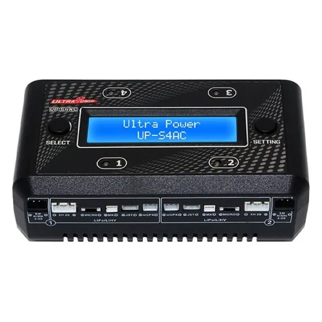 Ultra Power UP-S4AC 4-Channel 1-2S LiPo/LiHV Charger