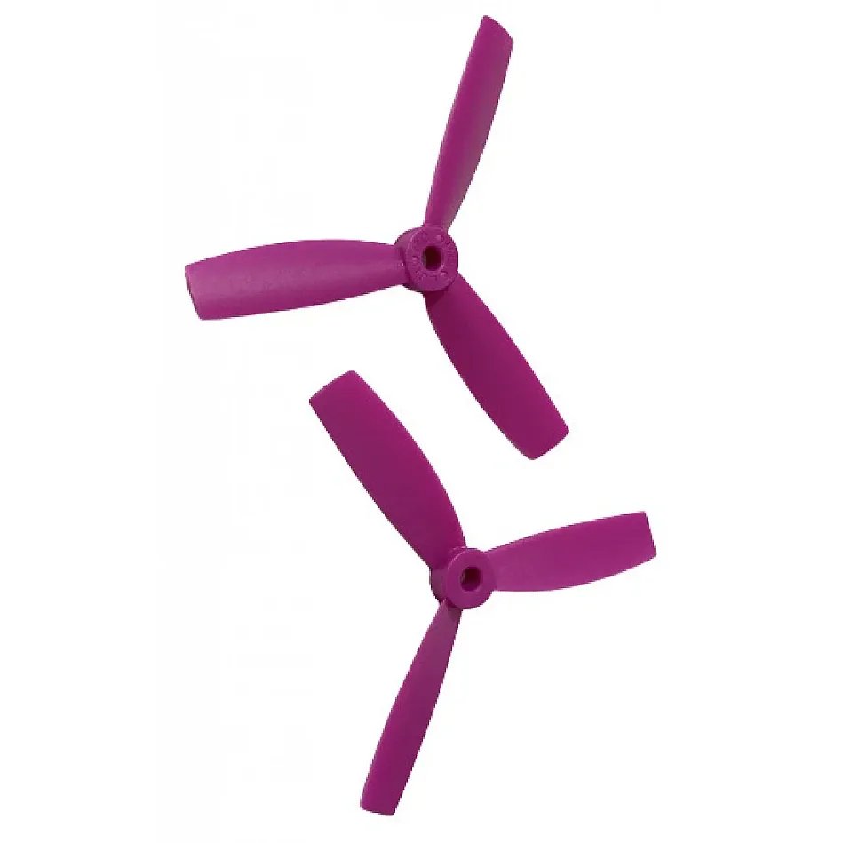 4045 (4x4.5) 3-Blade Propeller, Purple (CW + CCW)