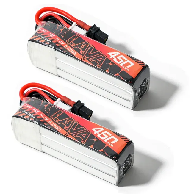 BetaFPV LAVA 3S 450mAh 75C Battery (2PCS)