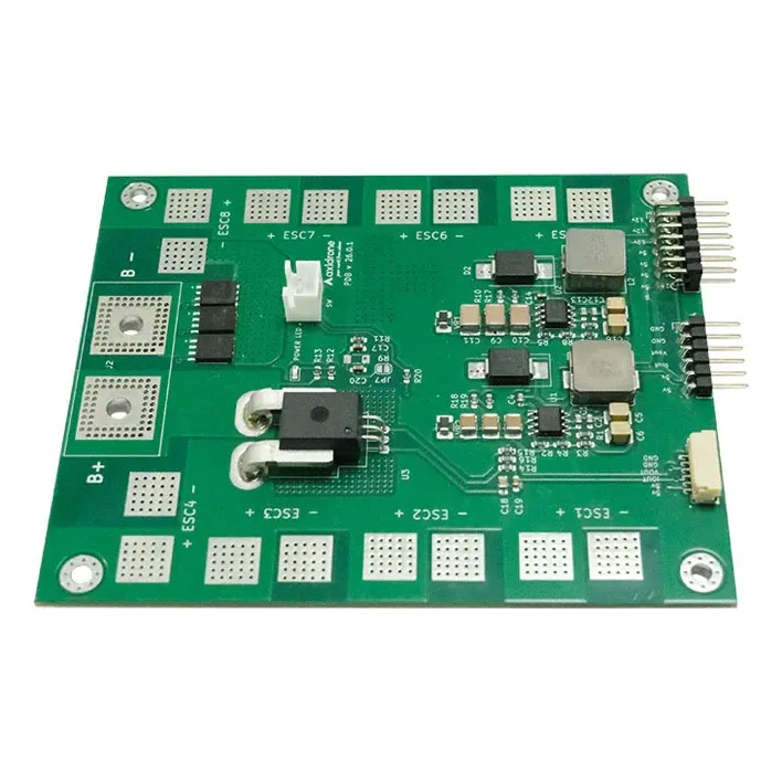 AXL 400A Power Distribution Board, 14-60V, 8 ESC Outputs, Dual BEC