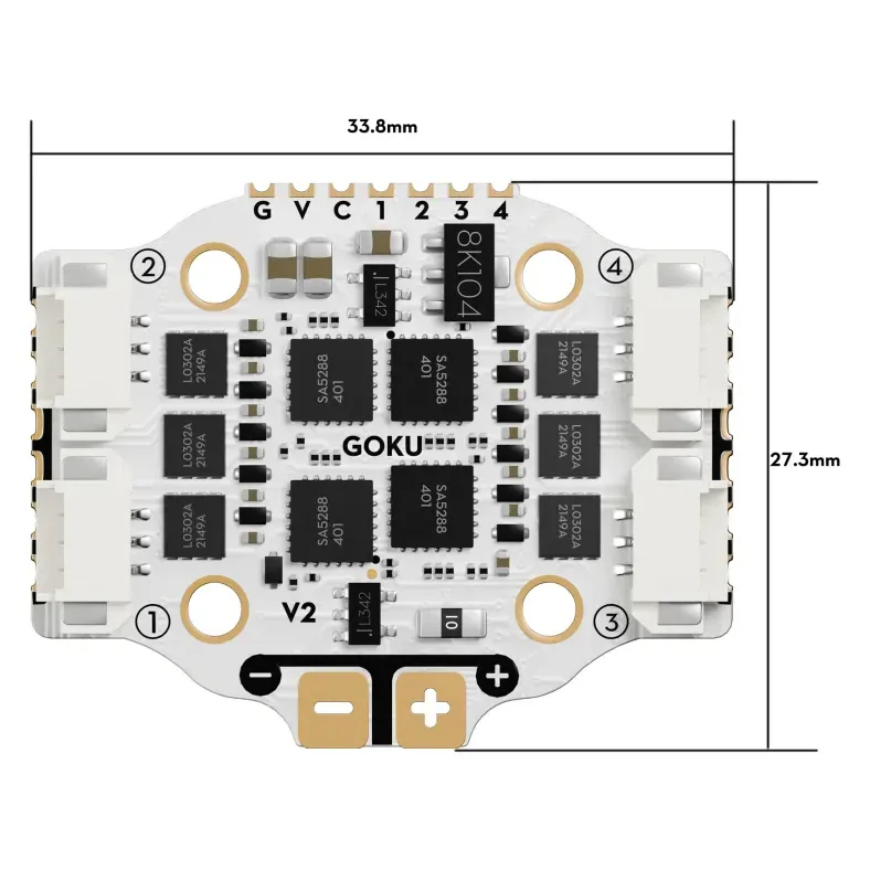 Flywoo GOKU GN405 Nano HD 20A Stack V3 with ELRS