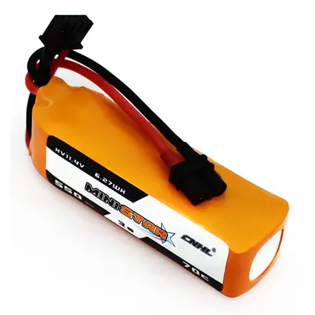 CNHL MiniStar HV 550mAh 11.4V 3S 70C LiPo Battery (3pcs)