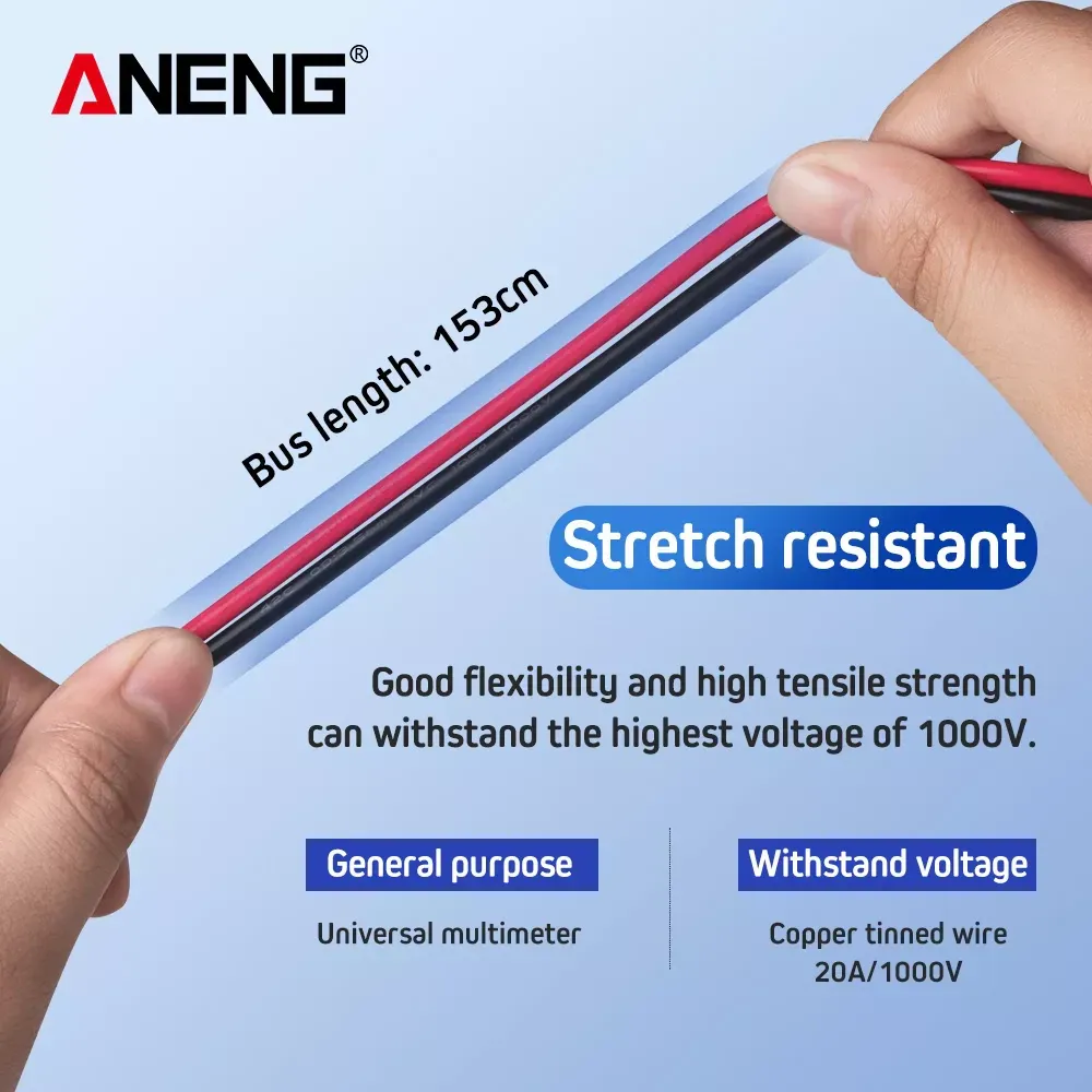 ANENG PT1010 1000V 20A Multimeter Test Leads