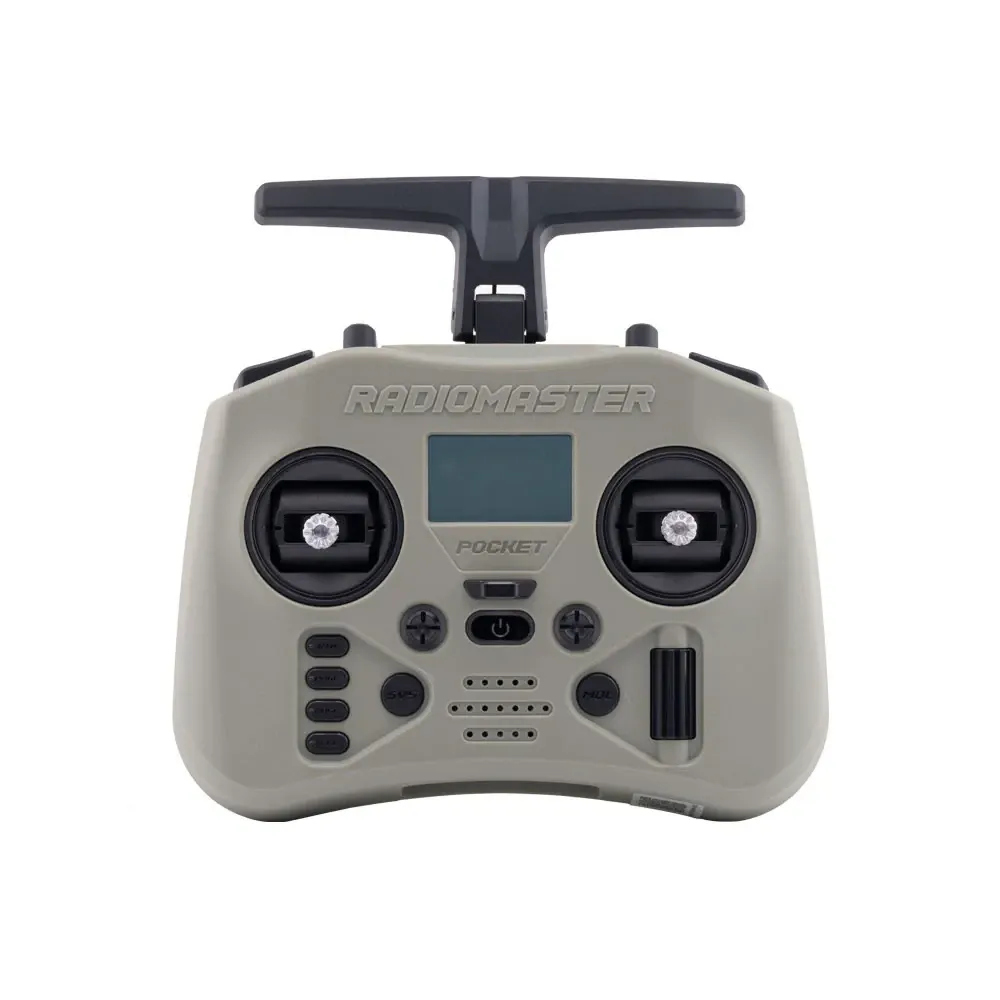 RadioMaster Pocket Crush Radio Controller (ELRS, M2) — Color: Slate Grey