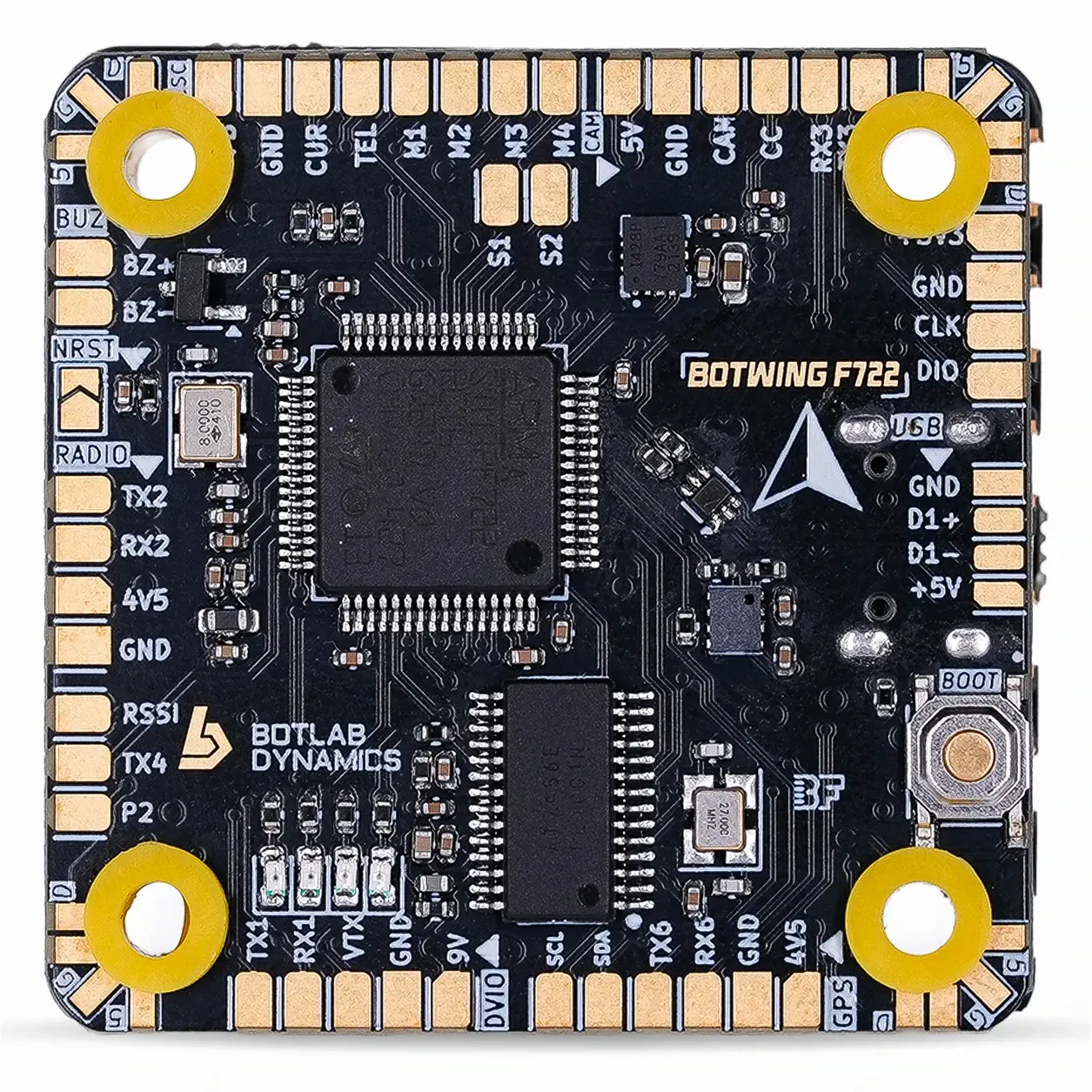 Botlab Dynamics BotWing F722 FC + BotDrive 55A AM32 4-in-1 ESC Stack