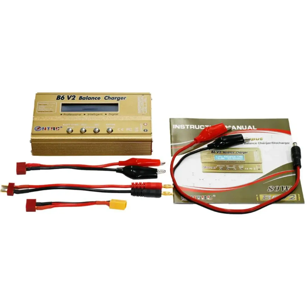 HTRC B6 V2 80W 1-6 Cells Balance Charger/Discharger