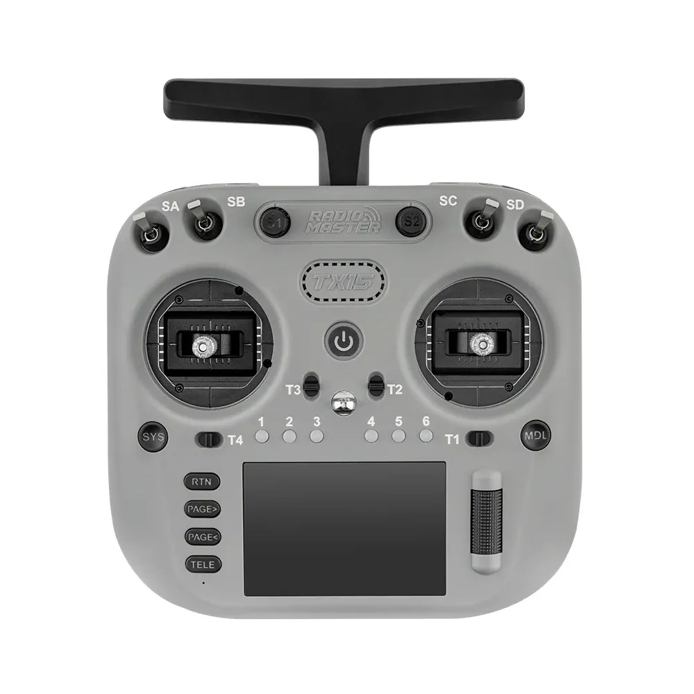 RadioMaster TX15 Crush ELRS Radio Controller — Color: Gray