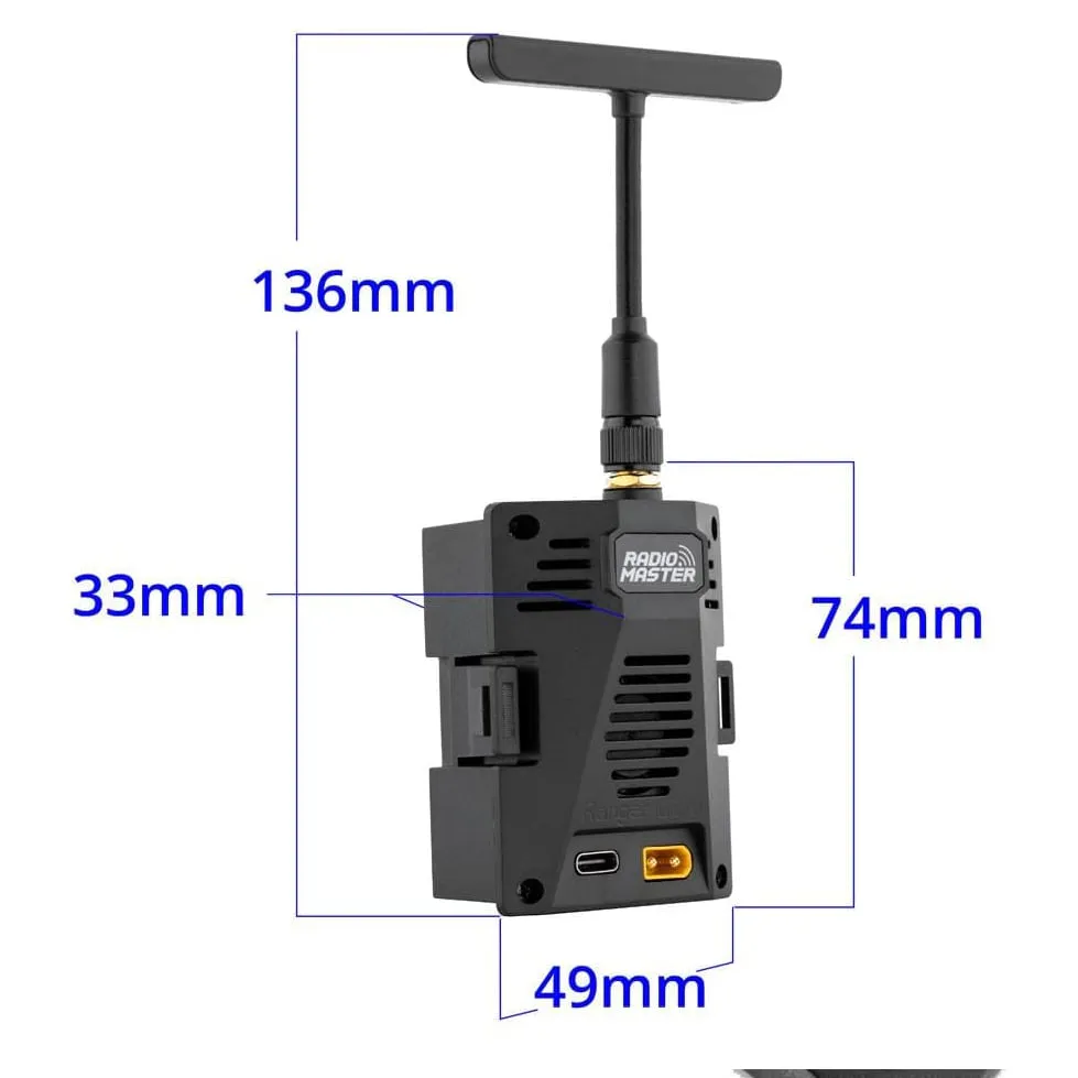RadioMaster Ranger Micro 2.4GHz ELRS Module – Starter Combo
