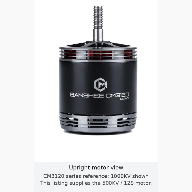 MAD CM3120 Banshee 500KV 12S FPV Drone Motor