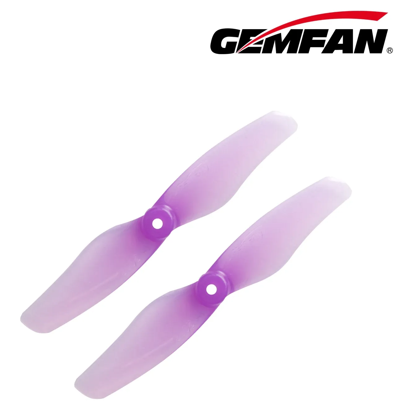 Gemfan Hurricane 2008-2 Propellers — Color: Purple / Shaft: 1.5mm