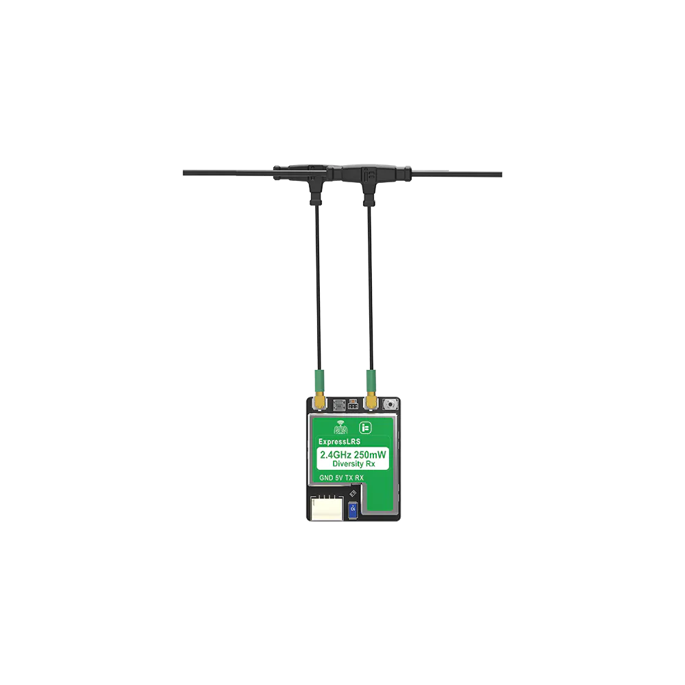 iFlight ExpressLRS ELRS True Diversity Receiver (160mm Mini Antenna)