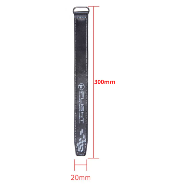 20mm-300mm Microfiber PU Leather Battery Straps (5pcs)