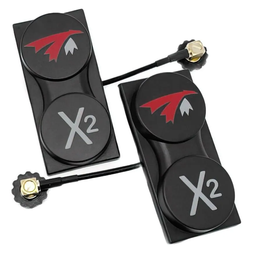 TrueRC X²-AIR 5.8GHz MK II Antenna for DJI Goggles (Set of 2, LHCP)