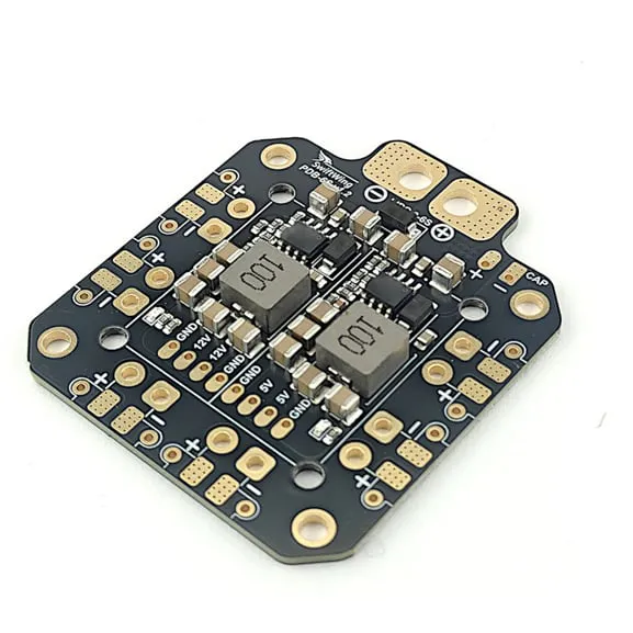 SwiftWing PDB-6S 12V/5V Buck Distribution Board