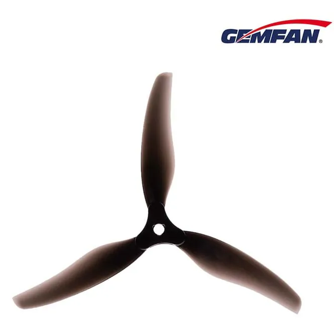 Gemfan Floppy Proppy F6030 3-Blade Propeller (Set of 4 — 2CW+2CCW) — Color: Black