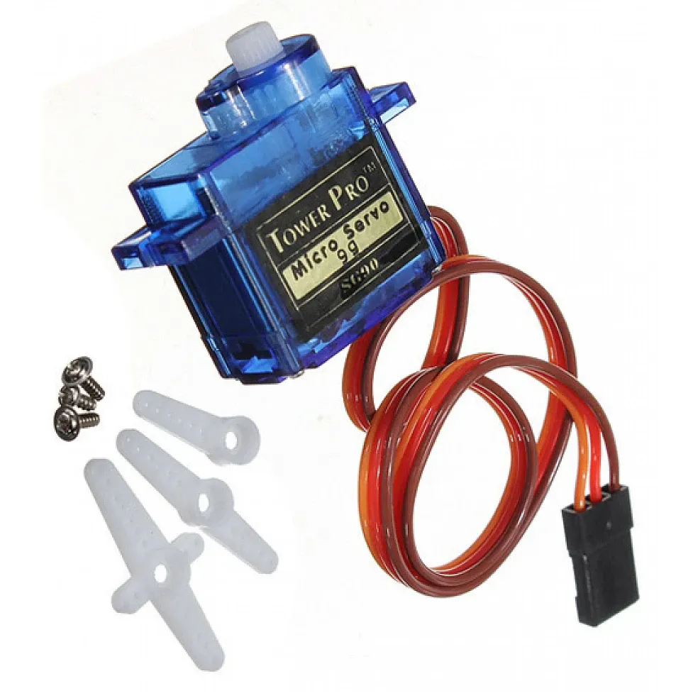 SG90 9g Micro Servo, 180 or 360 Degree Rotation